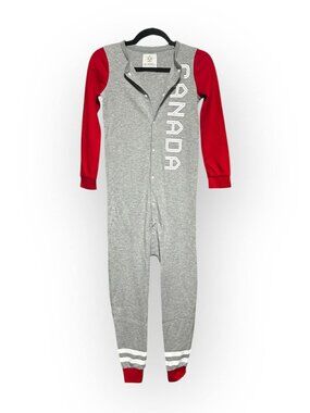 🇨🇦 Arborist Canada One-Piece Jumpsuit | Kids 8–10 | Super Soft & Cozy